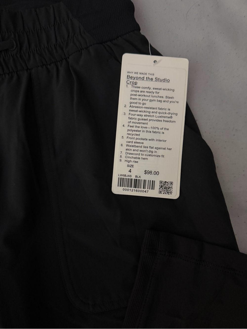 lululemon athletica Black Women's Drawstring Joggers - Picture 4 of 8